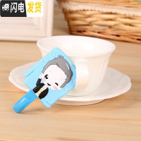 三维工匠10个卡通无痕挂钩强力粘胶插座挂钩免打孔粘钩浴室挂背墙壁装饰 小男孩5只装