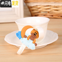 三维工匠10个卡通无痕挂钩强力粘胶插座挂钩免打孔粘钩浴室挂背墙壁装饰 月亮熊5只装