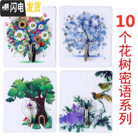 三维工匠强力粘钩浴室厨房透明挂钩免打孔阳台衣柜宿舍女单个无痕收纳挂钩 10个[植物]买2送1