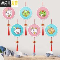 三维工匠十二生肖2019新款钻石画满钻5D小幅带框点贴钻儿 单副[生肖需备注][异型钻石画-35*35cm]送玻璃十字绣