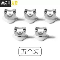 三维工匠卫生间挂拖把抖音墩布扫帚收纳免钉免打孔壁挂式扣挂钩拖把夹 拖把+扫把+马桶刷+雨伞+衣叉强烈推荐5个装