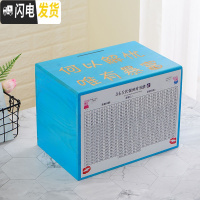 三维工匠365天存钱罐不可取创意抖音成人存钱箱网红只进不出大容量储钱罐 大号蓝色-暴富解忧储蓄罐