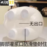 三维工匠陶瓷金猪儿童存钱储蓄罐成号超大女孩只进不出可爱韩国创意男 浅蓝中号只进不出款约存100020*15*15cm