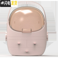 三维工匠网红化妆品收纳盒家用防尘桌面梳妆台亚克力口红护肤品置物架