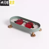 三维工匠[空之喵喵]简约创意桌面收纳盒多功能圆形杂物整理盒少女心文具