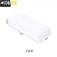 三维工匠简约创意网红ins多功能笔盒隐藏抽屉式文具盒办公室收纳盒桌面大容量磨砂塑料透明日系复古多功能学生铅笔盒