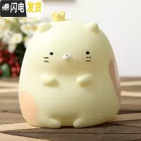 三维工匠存钱罐创意可爱卡通儿童防摔储蓄罐男孩女孩女生储钱罐生日女 中号:C小猫款偏小