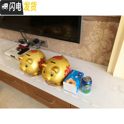 三维工匠存钱罐小大人用家用储蓄罐储钱罐儿童不可取只进不出大容量 28厘米[再送一只28厘米]都可取