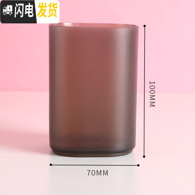 三维工匠笔筒女ins北欧个性创意时尚可爱少女韩国小清新多功能学生桌面粉色大容量多格放笔的 黑色圆形笔筒/2个装/7048