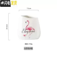 三维工匠笔筒创意时尚可爱收纳盒学生桌面北欧个性简约办公室ins大容量笔 火烈鸟