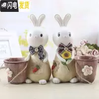 三维工匠笔插老师兔子笔筒创意时尚学生礼品办公桌面摆件送闺蜜礼品[ GL354一对