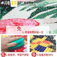 三维工匠2019新款5D钻石画满钻客厅卧室结婚情侣点贴钻绣 [满钻全贴]90X65厘米[钻量多配30][送精品工十字绣