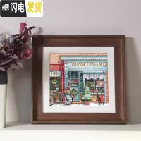 三维工匠十字绣2019新款绣小件自己绣手工初学者风景新手简单小幅欧式 11格生态棉线34×29cm清新印花线量多配20