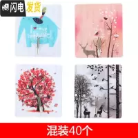 三维工匠挂钩强力粘胶贴墙壁壁挂承重吸盘厨房挂勾无痕粘贴后免打孔粘钩 花色图案40个混装(颜色随机)