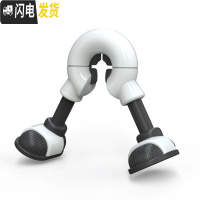 三维工匠汽车挂钩卡通可爱车内用品挂物钩多功能头枕座椅背置物钩车载挂钩 白+黑