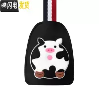 三维工匠汽车挂钩卡通多功能挂钩后座椅背挂钩隐藏车内创意车载可爱挂物钩 奶呵牛盾黑单个