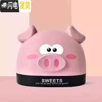 三维工匠创意可爱卡通桌面纸巾盒餐巾纸收纳盒卷纸筒家用客厅茶几抽纸盒 粉色小猪-抽纸盒
