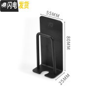 三维工匠不锈钢免打孔牙刷架置物架吸壁式简约创意洗漱口杯座情侣挂牙刷架 单人牙刷架