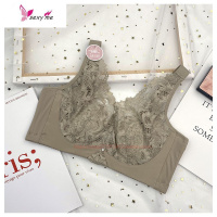 二代超薄水晶杯无钢圈文胸聚拢蕾丝清爽透气胸罩女 古妃 FISH BASKET胸罩