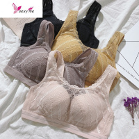 4.13祖艾妈 自制 镂空蕾丝花边 聚拢背心式 舒适抹胸内衣 FISH BASKET