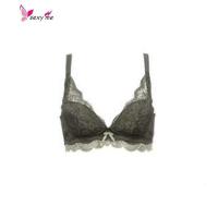 女内衣小胸聚拢加厚性感蕾丝文胸无钢圈收副乳防下垂胸罩 FISH BASKET胸罩