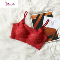飞岛国的内衣~胜柜上千元货!记忆棉胸垫舒适抹胸 蕾丝内衣文胸女 FISH BASKET胸罩