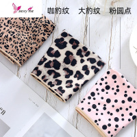 3条 日系内裤女一片式纯锦纶裆中腰舒适滑柔软薄豹纹三角裤 FISH BASKET