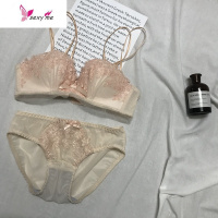 日系小胸性感可爱美背无钢圈文胸聚拢防下垂调整型内衣女胸罩 FISH BASKET胸罩