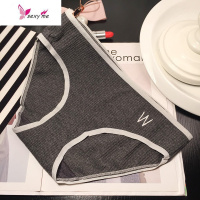 日系舒适棉舒适弹力呼吸透气棉材质性感内裤女士 低腰 FISH BASKET