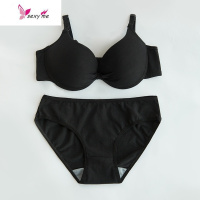 靴下物有钢圈小胸聚拢调整型文胸法式性感内衣少女学生胸罩 文胸套装 FISH BASKET