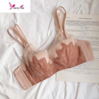 MS高定时尚新宠大胸显小超薄穿衣显瘦内衣性感浪漫文胸BC杯 文胸套装 FISH BASKET