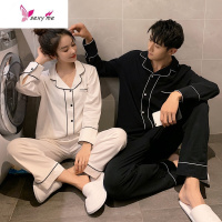 睡衣款棉ins潮网红长袖开衫宽松家居服 FISH BASKET