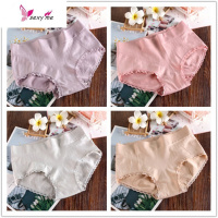 内裤女纯锦纶档中腰都市透气丽人三角短裤头 FISH BASKET