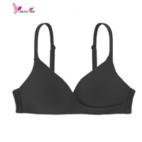 日系性感内衣女薄无钢圈柔软透气孔文胸百搭美背聚拢少女文胸 文胸套装 FISH BASKET