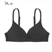 日系性感内衣女薄无钢圈柔软透气孔文胸百搭美背聚拢少女文胸 文胸套装 FISH BASKET