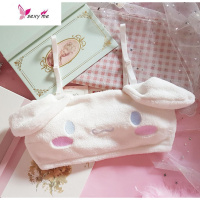 日系软妹少女内衣可爱萝莉毛绒美乐蒂大耳朵玉桂狗抹胸文胸 文胸套装 FISH BASKET