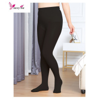 大码200斤胖mm肉色光腿打底裤女 压力瘦腿连裤袜丝袜薄款 FISH BASKET丝袜