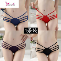 内裤女性惑诱惑性感棉档女士三角裤头 FISH BASKET