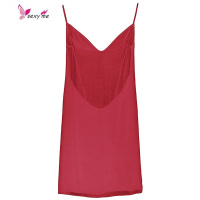 好奇小姐性感睡衣女夏季冰丝美背可外穿家居服吊带睡裙女 FISH BASKET