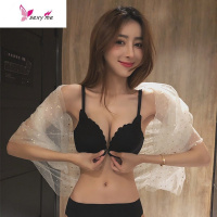 2020新款前扣无钢圈内衣少女小胸聚拢性感上托文胸猫耳朵胸罩 FISH BASKET胸罩