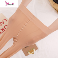 6822款缎面钢丝袜加档加大50D高弹力天微透肉连裤袜 FISH BASKET丝袜