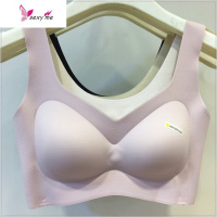 古妃加厚胸垫小胸平胸内衣无钢圈睡眠文胸女运动抹胸罩 FISH BASKET胸罩