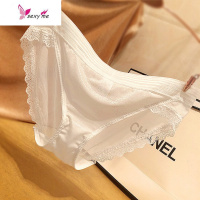 欧美夏季轻薄透视超性感蕾丝内裤女高端大气上档次诱惑网纱裤头女 FISH BASKET