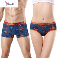 甜美情侣内裤棉中腰透气可爱个性烈鸟创意潮韩版男女 FISH BASKET