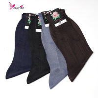 10双老年人中短丝袜秋女老人不累腿袜子有后跟 FISH BASKET袜子