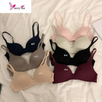 新款韩版日系简约内衣少女学生舒适无钢圈学生小胸罩文胸 FISH BASKET胸罩