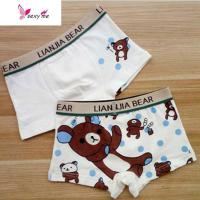 男童内裤2男孩棉平角裤3小孩8小学生中大童短裤10岁宝宝底裤头6 FISH BASKET