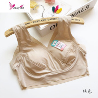 大码薄款全罩杯文胸胖mm聚拢无钢圈背心式收副乳运动内衣睡眠 FISH BASKET胸罩