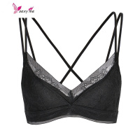 REME坊法式宫廷轻奢款少女文胸薄杯舒适三角杯美背蕾丝内衣女 FISH BASKET胸罩