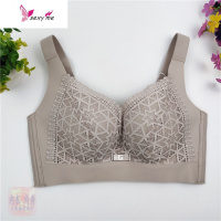 CD杯无钢圈文胸薄杯聚拢调整型收副乳大胸罩显小 FISH BASKET胸罩